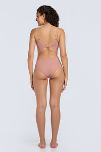 Amante Non Padded Non Wired Cotton Daily Support Bra - Cameo Brown — thumbnail 6